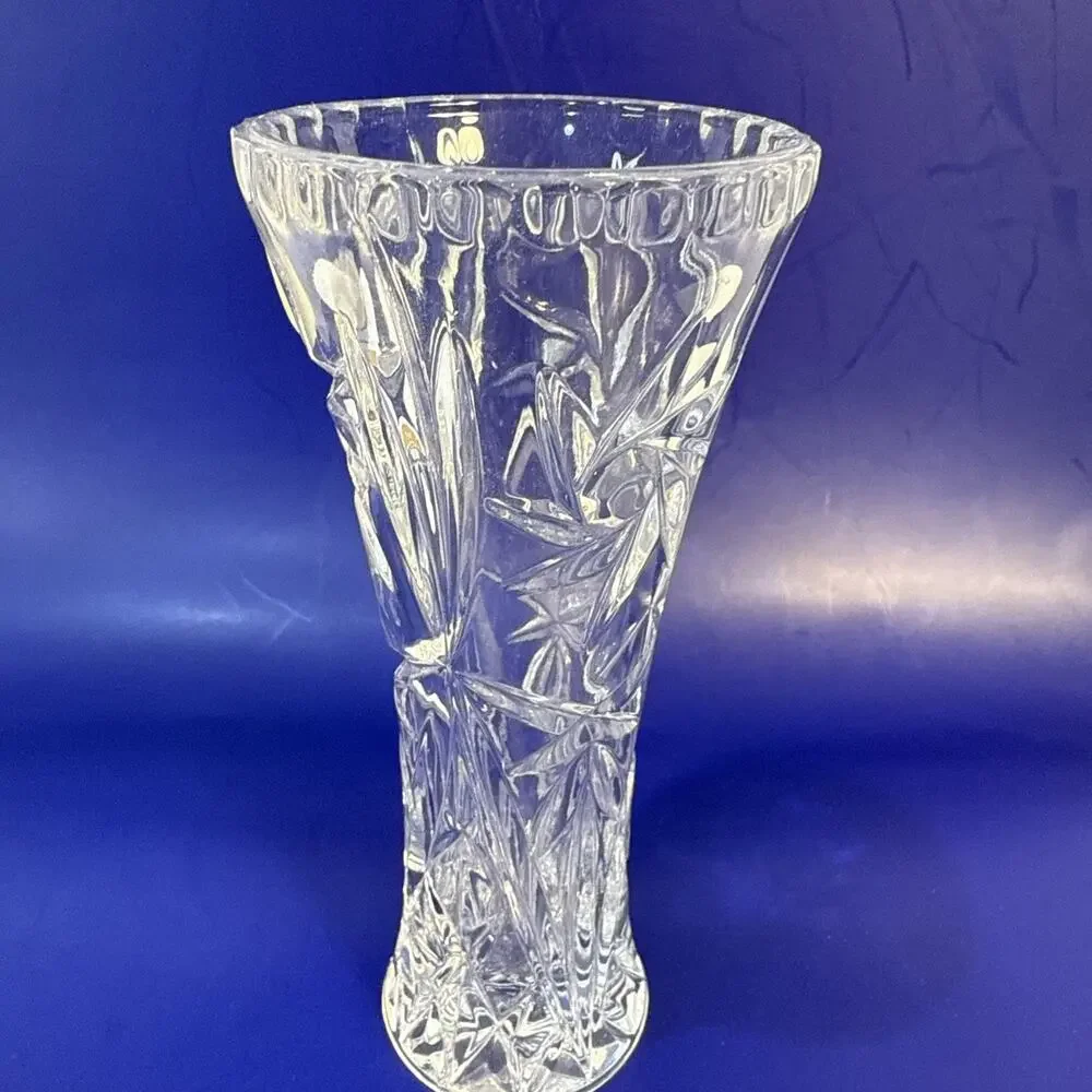 Lenox Fine Crystal Vase 6” Made In U.S.A. EUC